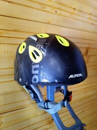 PRILBA ALPINA SNOW BLACK 51-54CM